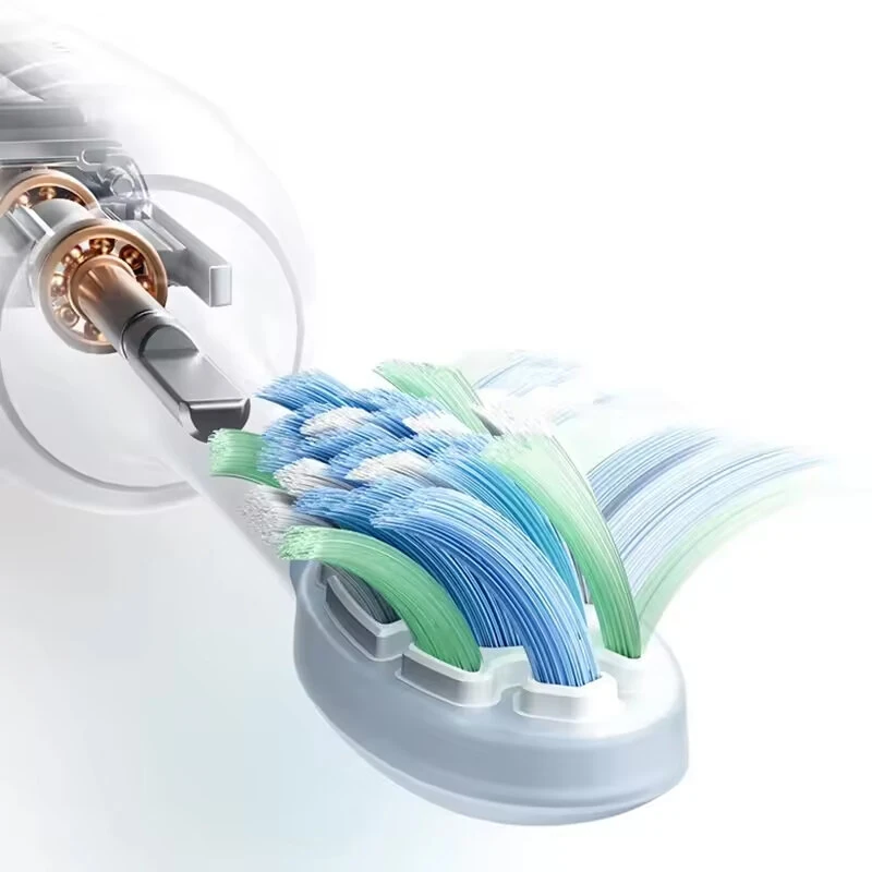 (image for) XIAOMI Oscillation Electric Toothbrush with Double Swing Angle Brushing Area Indicator 180-Day Battery Life IPX8 Waterproof 3 Cleaning Modes